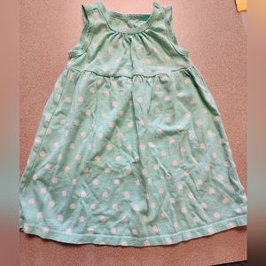 Old Navy Turquoise Polka Dot Dress 18-24mo.